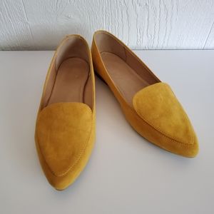 Old Navy Mustard Loafers